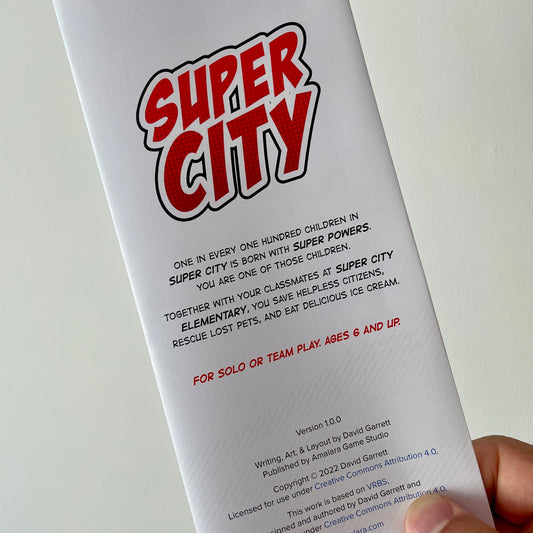 Super City now available in print